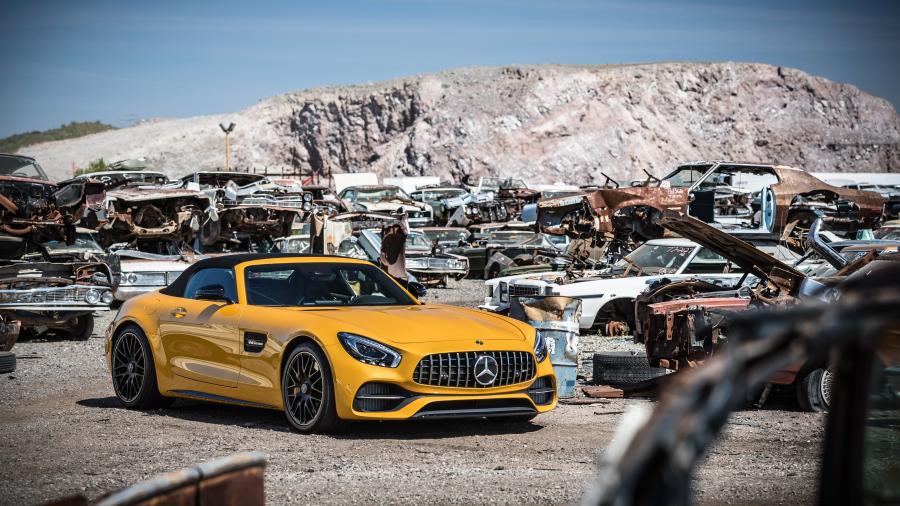  Mercedes-AMG GT C Roadster 2016 года  (WW) (фото 24 из 50)